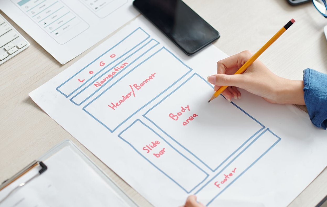 website footer design