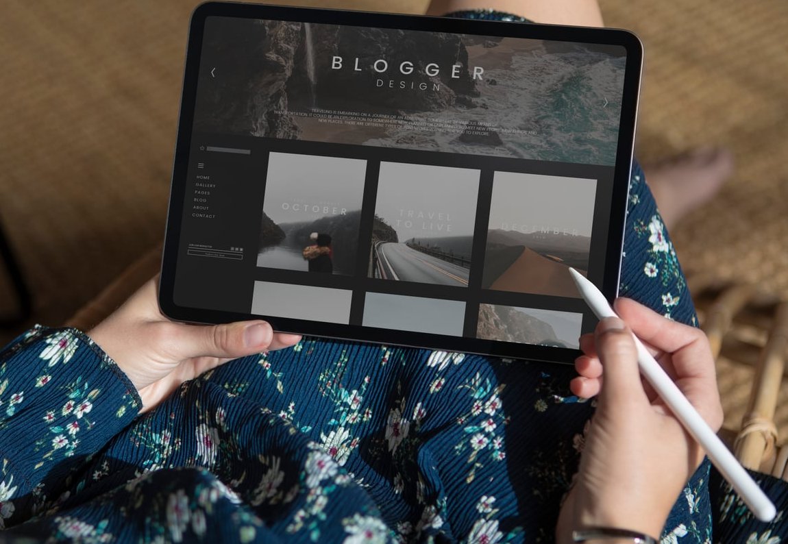 about page website design
